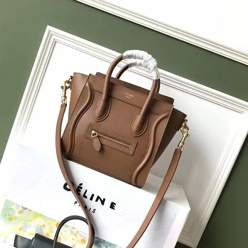 셀린느 러기지백 나노 20CM C56678 - 허시백